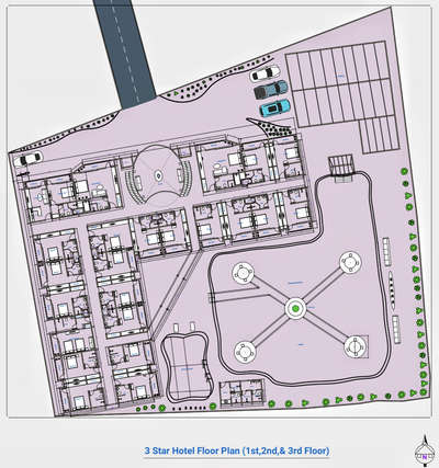 Hotel floor plan