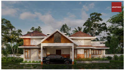 Beautiful Exterior render done by Team Unified Architects