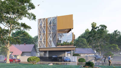 elevation design for mazar complex aluva 

#comercial #ElevationDesign #homedesigne #3D_ELEVATION 
#architecturedesigns #keralaplanners