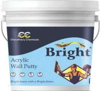 bright acrylic wall putty smooth finish