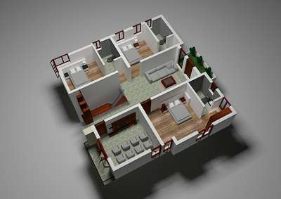 design by  atelier team 
#atelier #atelier Designers kollam 
#3DPlans #Architectural&Interior #architact #Contractor