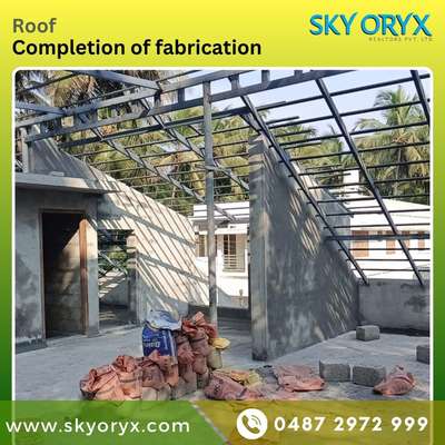 The main attraction of this colonial design home is the roof. The final set of fabrication works are going on for the roof. We chosen appropriate materials that match the aesthetic and structural requirements of a colonial-style roof. 

Client: Mr. Kishore & Mrs. Shikha
Area: 1650 sqft.
Location : Muthuvara, Thrissur

For more details
☎️ 0487 2972999
🌐 www.skyoryx.com

#skyoryx #builders #buildersinthrissur #house #plan #civil #construction #estimate #plan #elevationdesign #elevation #quality #reinforcedconcrete #excavation #newhome #foundation #stonework #brickwork #firstfloor #roof #welding #fabrication