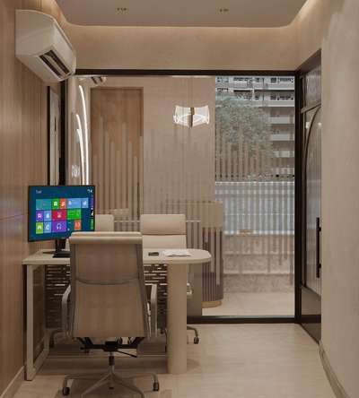 Cabin design for a commercial space  #InteriorDesigner #Interior_Work  #commercialproperty  #OfficeRoom