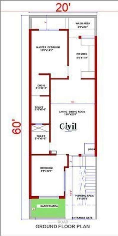 ₹1 स्क्वायर फीट में फ्लोर प्लान बनवाए 8871194779  #2d #2dplanning #FloorPlans  #planning