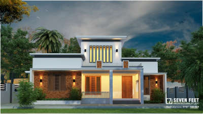 residential project at cherpulasseri 
1200 sqft area