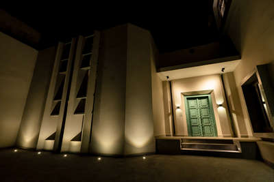 Front elevation for residence project in aligarh which we completed in 2023.