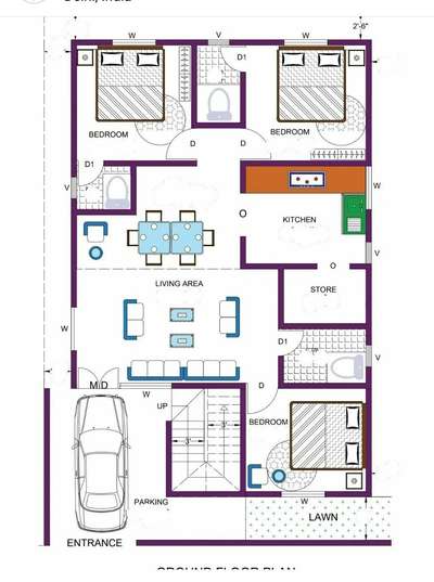 A Small House Plan with 2 bedroom and Kitchen + Dining/ Living room with a separate Drawing Room, Store Room and Verandah 🏠  Low Budget Plan as per client requirement..
Get yours today - 
DM for Residential plan or commercial plan or contact on +91 9098910433

Paid services..

#housedesign  #houseplans  #housebeautiful #residentialdesign  #residentialconstruction 
#residentialarchitecture 
#residentialplan 
#residentialplans 
#commercialconstruction 
#commercial 
#residential 
#paidservice 
#houseplan2d 
#2danimation 
#architecture 
#civilengineering 
#autocad 
#autocad2d 
#autocaddrawing 
#autocad3d 
#autocadarchitecture 
#autocaddesign 
#autocadd 
#house 
#valuer 
#officeplan 
#layout 
#layoutdesign 
#plannerlayout 
#layoutdesigner