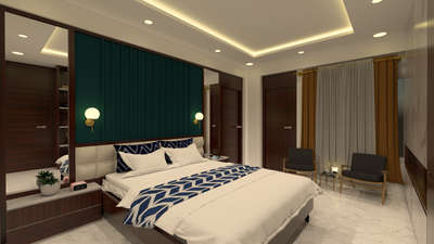 #InteriorDesigner  #BedroomDecor  #WALL_PANELLING