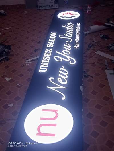 #ledsigns Board With fiting 550 rupe sq fit.Chauhan print .9990310930