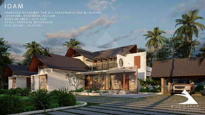proposed Residence at Karunagappally, Kollam
#architecturedesigns #modernhousedesigns #ContemporaryDesigns #ContemporaryHouse #minimaldesign #residentialdesign #ProposedResidentialDesign
#tropicalhouse #tropicalmodernism #tropicaldesign