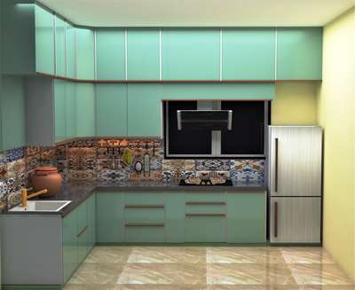 3d kitchen designing.
