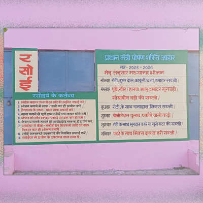 school wall painting work dewas m.p.