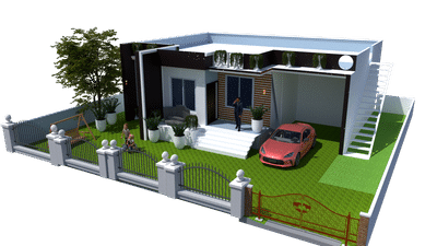 3D elevation Of 
80x60 House 

#frontelevationdesign #fascadedesign #ElevationDesign #homeinterior #hometheaterdesign #frontgate #BalconyGarden #GardeningIdeas #3500sqftHouse #KeralaStyleHouse #60LakhHouse #ContemporaryHouse