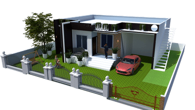 3D elevation Of 
80x60 House 

#frontelevationdesign #fascadedesign #ElevationDesign #homeinterior #hometheaterdesign #frontgate #BalconyGarden #GardeningIdeas #3500sqftHouse #KeralaStyleHouse #60LakhHouse #ContemporaryHouse