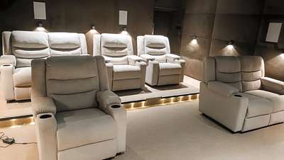 Elevate Your Home Entertainment Experience 🎬 | Bespoke Home Theatre Recliner Sets —crafted in **Kochi, Kerala, India**—for unmatched comfort, style, and cinematic immersion🍿

**Features:

✅ Expert design consultations  
✅ Premium, customizable options  
✅ Innovative layouts for every room size 
✅ Ergonomically crafted with plush cushioning
✅ Cup holders and modular designs.
✅ Electric reclining mechanisms (optional)
✅ Integrated features like USB charging 
✅ Luxury you can feel with Premium upholstery 🖤  

📍 *Visit our showroom* to Personalize your dream setup💡


#HomeTheaterDesign #LuxurySeating #CustomInteriors #CinematicExperience  
#HomeTheatre #InteriorDesign #LuxuryLiving #CustomFurniture #Recliners #HomeCinema #DesignAndBuild #MadeToOrder #ComfortRedefined #MovieLovers
#LuxuryHomeTheater #KeralaInteriors #BespokeSeating #CinemaAtHome  
#HomeTheaterDesign #LuxuryLiving #CustomRecliners #InteriorInnovation #BespokeFurniture  #LuxuryUpholstery #HomeDesignGoals #mycouch