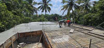 #1st floor concreting
#kozhenchery
#Flat
