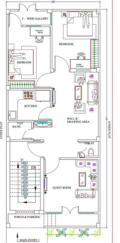 ## 2D FLOOR PLAN ##