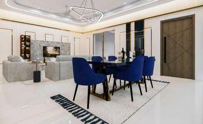 #InteriorDesigner  #Architectural&Interior  #drawingroom  #diningarea