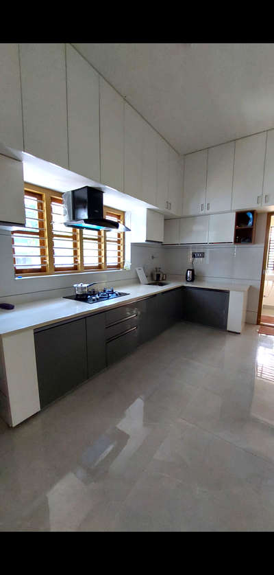 kitchen with all new profile handles.... ₹.98,000