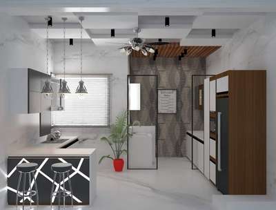 Modular Kitchen 3D Design