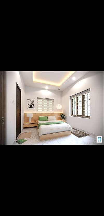 Minimalist Bedroom Interior  #minimalism #decore #InteriorDesigner #3d