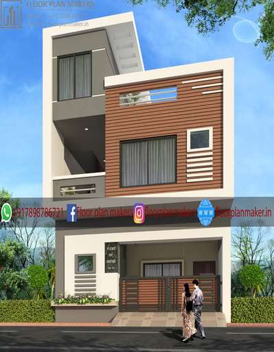 20x50 house elevation design 
Get the best Architectural, Interior, structure and landscape design Services from our certified experts.
Contact Us:  (Call/text on WhatsApp)
We provide: -
| Architectural Plan | 3D Views (Elevation) | Interior design |
| Walkthrough | Structural Drawings | Landscape design|
| Electrical Drawings | Plumbing Drawings | Online/offline Services |
On a Very Reasonable Fee.
#architecturalvisualization
#architect #architecturedaily #architectureporn #architecturedesign #architettura #architecturelovers #homeinspiration #homedesigne
