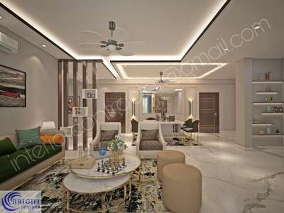 #LivingroomDesigns  #DiningTable  #woodenbeadingceiling  #brightinteriors  #interiorcontractor