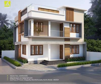 4 Bhk Residence Building At Kalamasserry
1568 Sq. F
ALIGN DESIGNS 
Architects & Interiors
2nd floor,VF Tower
Edapally,Marottichuvadu
Kochi, Kerala - 682024
Phone: 9562657062
