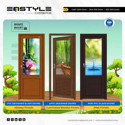 𝗗𝗘𝗦𝗜𝗚𝗡𝗘𝗥 𝗚𝗟𝗔𝗦𝗦 𝗗𝗢𝗢𝗥𝗦🚪

❞ℍ𝕚𝕘𝕙-𝕢𝕦𝕒𝕝𝕚𝕥𝕪, 𝕦𝕟𝕚𝕢𝕦𝕖 𝕕𝕖𝕤𝕚𝕘𝕟𝕤, 𝕓𝕦𝕕𝕘𝕖𝕥-𝕗𝕣𝕚𝕖𝕟𝕕𝕝𝕪, 𝕨𝕚𝕥𝕙 𝕤𝕦𝕡𝕖𝕣𝕚𝕠𝕣 𝕤𝕖𝕣𝕧𝕚𝕔𝕖❞

ℙ𝕍ℂ & 𝕦ℙ𝕍ℂ 𝔻𝕠𝕠𝕣𝕤

✔️𝙋𝙑𝘾 𝘿𝙀𝙎𝙄𝙂𝙉𝙀𝙍 𝙂𝙇𝘼𝙎𝙎 𝘿𝙊𝙊𝙍𝙎 (𝙂𝙡𝙤𝙨𝙨𝙮 𝙁𝙞𝙣𝙞𝙨𝙝)

✔️𝙪𝙋𝙑𝘾 𝘿𝙀𝙎𝙄𝙂𝙉𝙀𝙍 𝘿𝙊𝙊𝙍𝙎 (𝙇𝙖𝙢𝙞𝙣𝙖𝙩𝙚𝙙 𝙒𝙤𝙤𝙙𝙚𝙣 𝙁𝙞𝙣𝙞𝙨𝙝)

✔️𝙈𝙄𝙉𝙄 𝙋𝙑𝘾 𝙂𝙇𝘼𝙎𝙎 𝘿𝙊𝙊𝙍𝙎 (𝙈𝙖𝙩 𝙁𝙞𝙣𝙞𝙨𝙝)










#enstyledoors #pavaratty #thrissur #kerala

#doors #steel #pvc #upvc #frp #fiber #wpc #wood #panel #curtain #blinds #home #decor #interior #windows #pvcdoors #designerdoors #glassdoors #mouldeddoors #steeldoors #maindoors #securitydoors #bathroomdoors #bedroomdoors #upvcdoors #upvcwindows