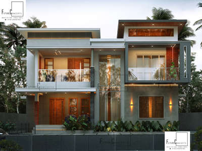 contemporary design 🏡





 #ElevationHome 
 #ContemporaryHouse  #CivilContractor  #HouseConstruction