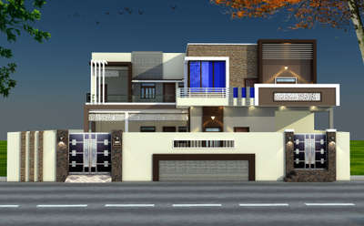3d Elevation  #3DPlans  #3dhouse #home3ddesigns #3ddesigning