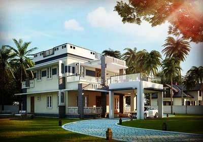 #HouseDesigns 

On Going Project @ Thripangode,Thirunnavaya,Tirur,Malappuram District


Project Type: West Facing Villa

Project Style :Vibrant  Ultra Contemporary

Ground Floor Area : 1522

First Floor Area : 774 Sqft


Ground Floor Contains:-

Sitout, Widtht 192 Cm

Spacious car porch.

Specious Living Area

Large Dining Area Contains 8 Seat Dining Table With Crockery Shelf.

Big Size 2 Bedrooms with Toilet And Dressing units.

Stair Area Contains Light Boxes and Large Air Openings.

Functional Modular Kitchen With Assessories.

Work Area Contains Smokeless Chimney And a Common Toilet.

A functional Store Area.

Small & beautiful Pooja room.

First Floor Contains:-

Balcony

Highlighted View Point Upper Deck @ Porch roof, Facing a Big Pool Around one Acre Coverage.

2 Bath + Dressing unit Attached Bedrooms.

Upper Living Area, Contains a Home theater.

Washing & ironing Room.

Trussed Open Ter
