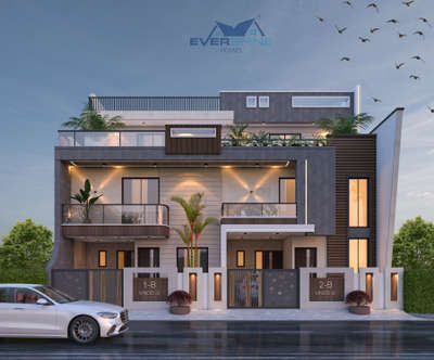 New house design of our project at Ansal Sushant City 1st, kalwar road, jaipur. 
Agar aap bhi apne plot ka aisa hi modern, attractive aur vastu-friendly ghar banana chahte hain, toh Evershine Homes aapke sapno ko reality mein convert karta hai 🏡

✔️ 2D Plans | 3D Elevation | Interior Design | Complete Construction
✔️ Budget-friendly & premium designs
✔️ Customized planning as per your needs