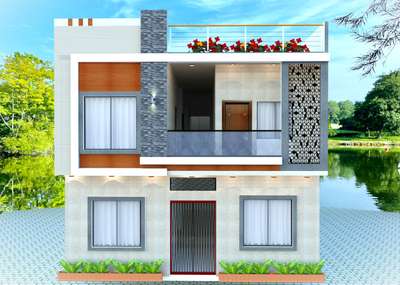 25 front elevation 1& 2 option