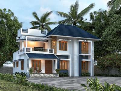 Kerala house design
 #Architect  #architecturedesigns  #ketalahomes #keralahomeplans  #keralahomestyle  #ContemporaryHouse