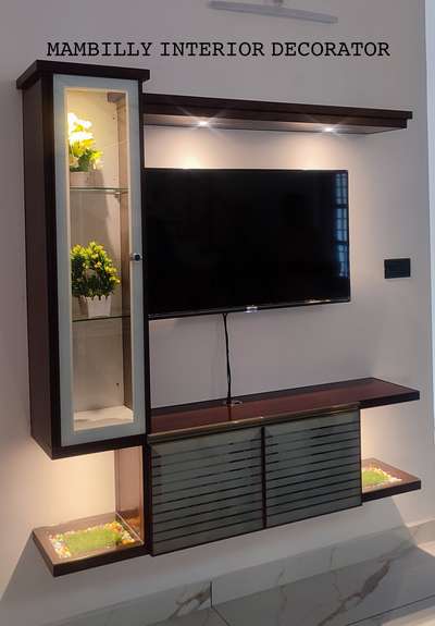 low budget aluminum stand unit# #aluminum  #acp_cladding #LivingRoomTV  #