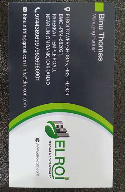 Business card for contacting