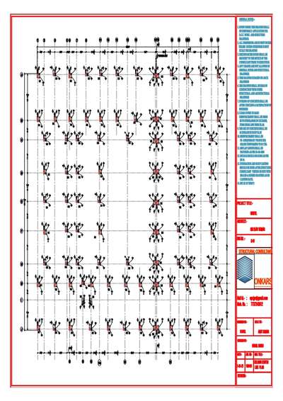 # Structure design
# center line plan