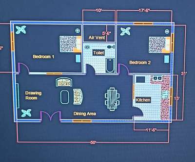 Building Ground floor plan design