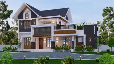 #2300 soft. House
4 bed room
4 bath room
verandah
living&dining
stair
kitchen
work kitchen