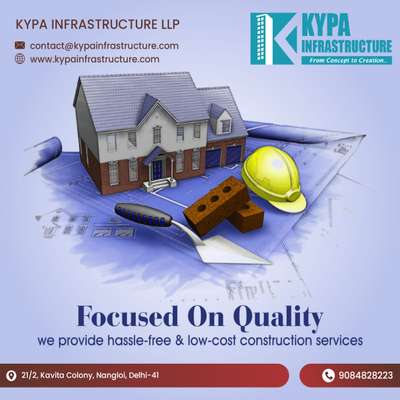 #kypa #kypainfrastructure #HouseConstruction #construction_company_delhincr #structure #constructionsite