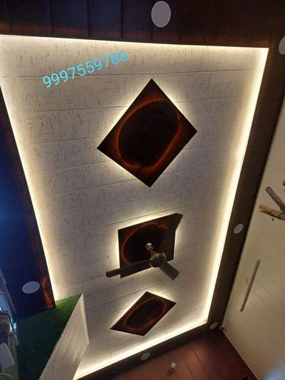 how to installation 👍🏿 pvc false ceiling with 💯 woll paneling 🕋 living room designs 🏠