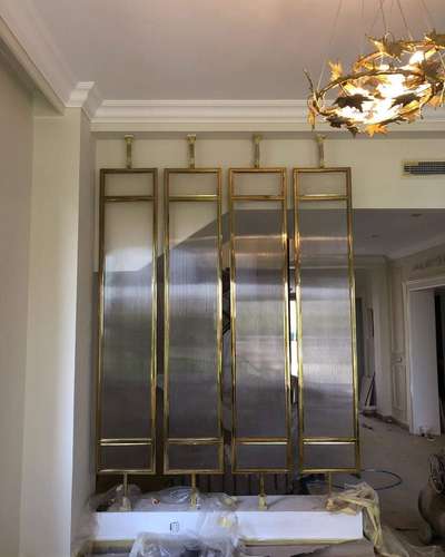 PVD gold partition