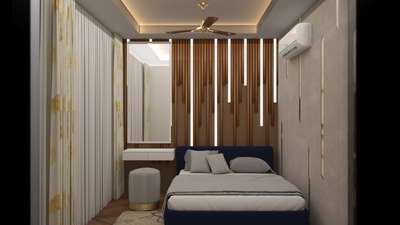 wall design  #BedroomDecor #MasterBedroom #KingsizeBedroom #WoodenBeds