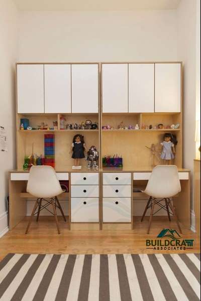 Modern Kids study unit and work station,
made in water and termite proof Board HDHMR with finished of PU and laminate using with soft close fitting to make it more comfortable and look with 12 years of guaranteed. 
 #KidsRoom  #kidsroomdesign  #kidsstudytable  #Kids_shop_interiors