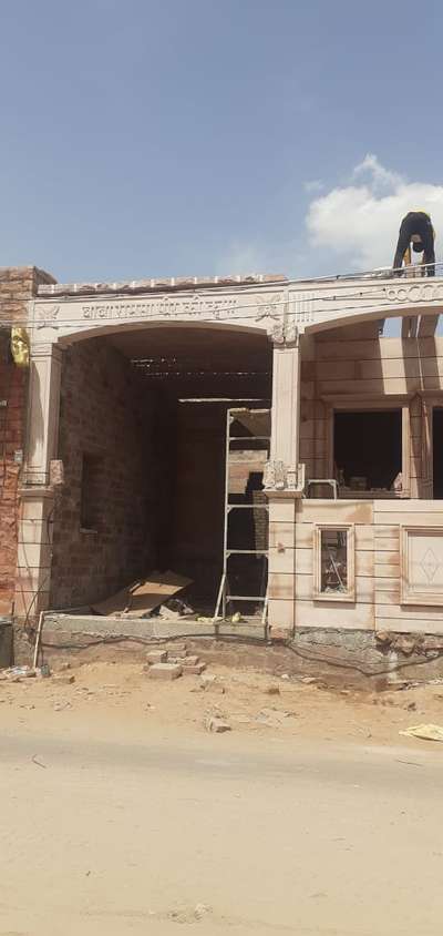 jodhpur stone work&contruction. #new project start #jodhpur sandstone #3BHKPlans #new_work_finished  #AltarDesign  #HouseDesigns  #HouseRenovation  #meson work  #Completed Project #lock& 🔐 🙏🙏🙏