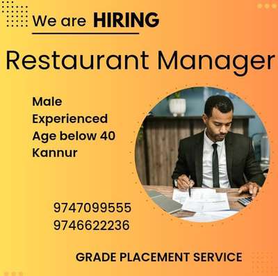 *💫URGENT VACANCIES IN KANNUR*

*Grade Placement Service*

താല്പര്യം ഉള്ളവർ
 9747099555
 9746622236
എന്ന നമ്പറിൽ contact ചെയ്യുക

*🟨AUTOMOBILE TECHNICIAN*
Exp/Fresher 
Male
📌Kannur 

*🟨DIGITAL MARKETING*
Male/Female 
Exp/Fresher 
📌Kannur

*🟨GRAPHIC DESIGNER*
Exp/Fresher 
Male/Female 
📌Kannur 

*🟨OFFICE STAFF*
Exp/Fresher 
Female 
📌Kannur 

*🟨SHOWROOM SALES*
Male/Female 
Exp/Fresher 
📌Kannur 

*🟨SERVICE ADVISOR*
Exp/Fresher 
Male
📌Kannur

*🟨TELECALLER*
Female
Exp/Fresher 
📌Kannur

*Interested candidates please call or send your biodata*

*9747099555*
*9746622236*

https://youtube.com/@GRADEPLACEMENTSERVICE?si=5g9ZHf5Mj1fvfsWp

*Subscribe our YouTube channel for more useful interview tips*

https://chat.whatsapp.com/IwP1b6qi4dJ6U3rg0PpylM

*JOIN OUR GROUP FOR MORE INFORMATION*
https://instagram.com/gradeplacement?igshid=OGQ5ZDc2ODk2ZA==

*JOIN OUR INSTAGRAM FOR MORE VACANCIES*
#Kannur
#Kochi
#Kerala
#KannurJobs
#KochiJobs
#KeralaJobs
#KannurVacancy
#KochiVacancy
#KeralaVaca