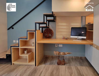 Client Name: Mr. Ashish
Location: Ernakulam

Ascending to new heights of productivity! Our staircase area doubles as a sophisticated office space, where creativity meets functionality. Elevate your work-from-home experience with a seamless blend of design and efficiency. 🚀✨ #HomeOffice #StaircaseWorkspace #ProductivityHub #DesignInnovation #HomeInteriors
