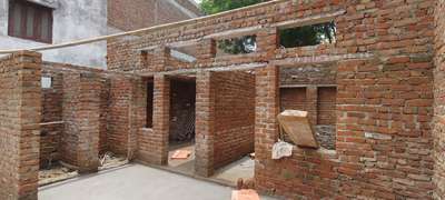 Construction Work 
#construction #brickwork #masonry #bricks #constructionlife #brickbonding #bondingtime #indoor #houseconstruction