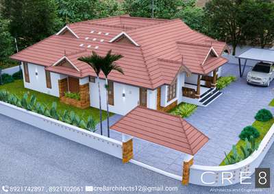 kerala traditional Naalukettu
upcoming project
client :- Mr. Vikas
kuzhimathikkad, kundara, kollam
plote area :- 18 cent
Total Built-up area:- 1850 sqrft 
 #KeralaStyleHouse #TraditionalHouse  #architecturedesigns #Architect  #HouseDesigns #Contractor  #Designs